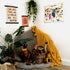 Dinosaur World Map Wall Hanging
