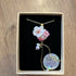 Micro Crochet Cherry Blossom Flower necklace