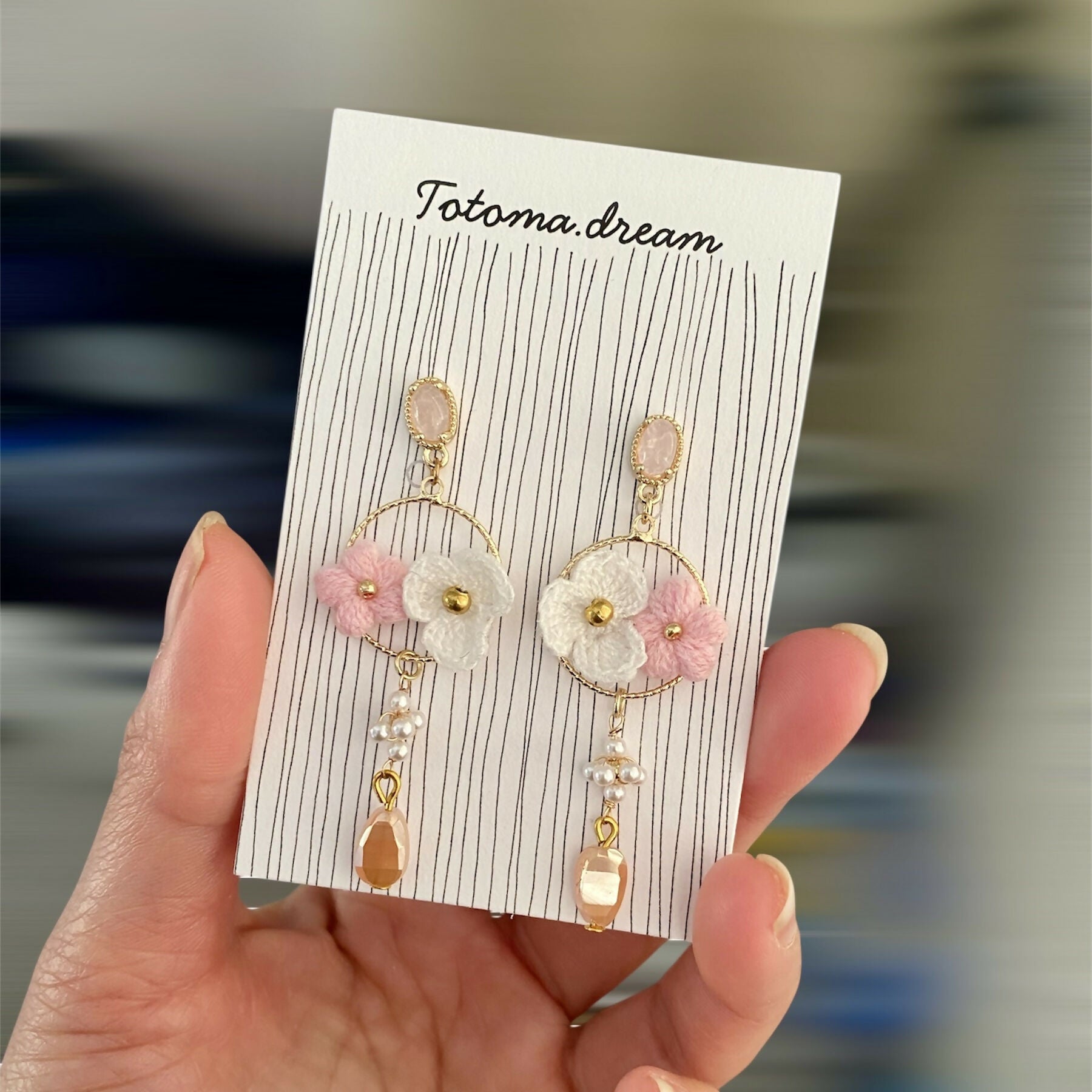 Micro Crochet Earrings