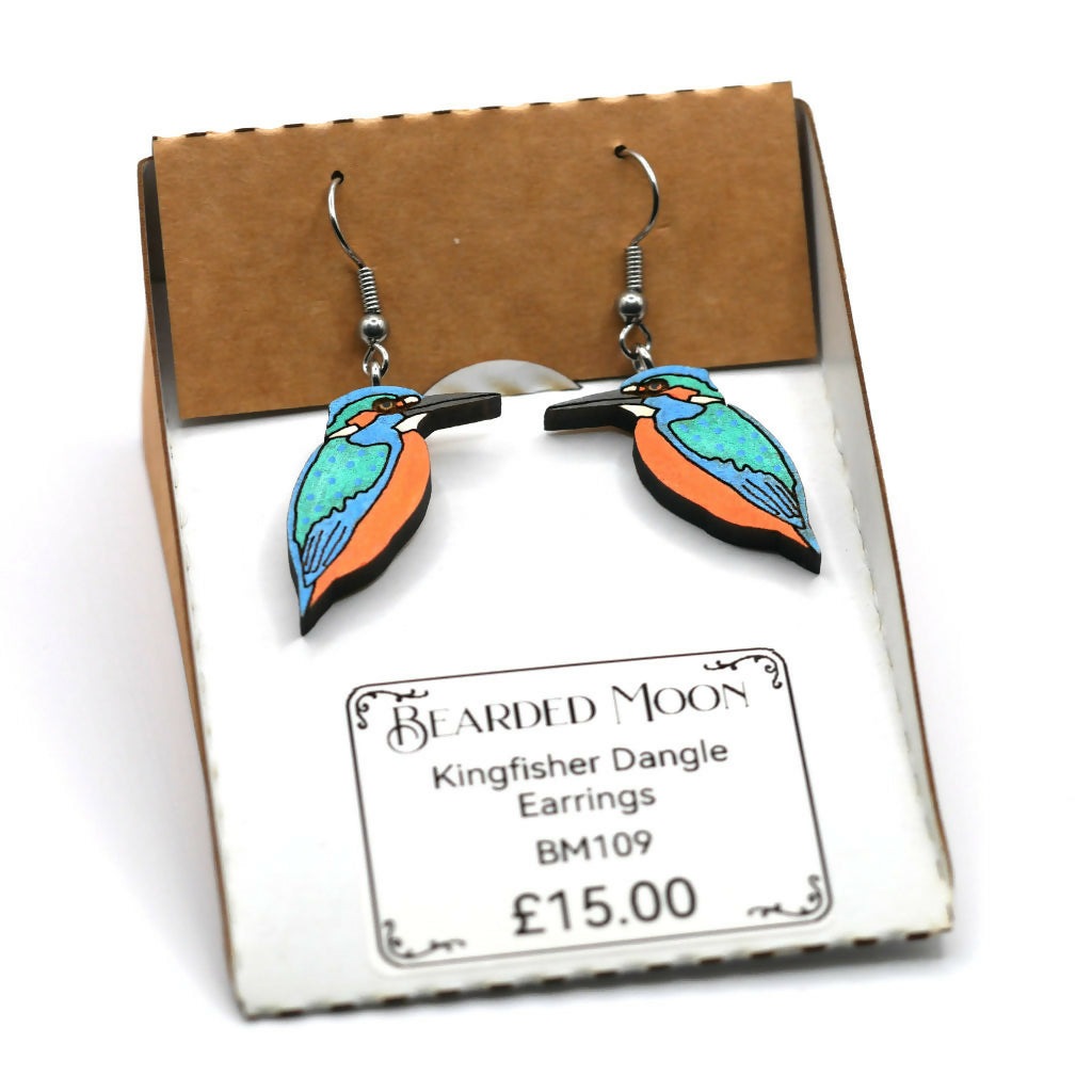 Kingfisher Dangle Earrings