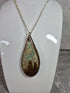 Unique Handcrafted Tear Drop Shaped Pendant