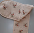Pheasant Print Oven Gloves, Lined with Thermo Insulate, Handmade in North Yorkshire