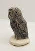 Ceramic Great Grey Owl Sculpture - "Geoff"