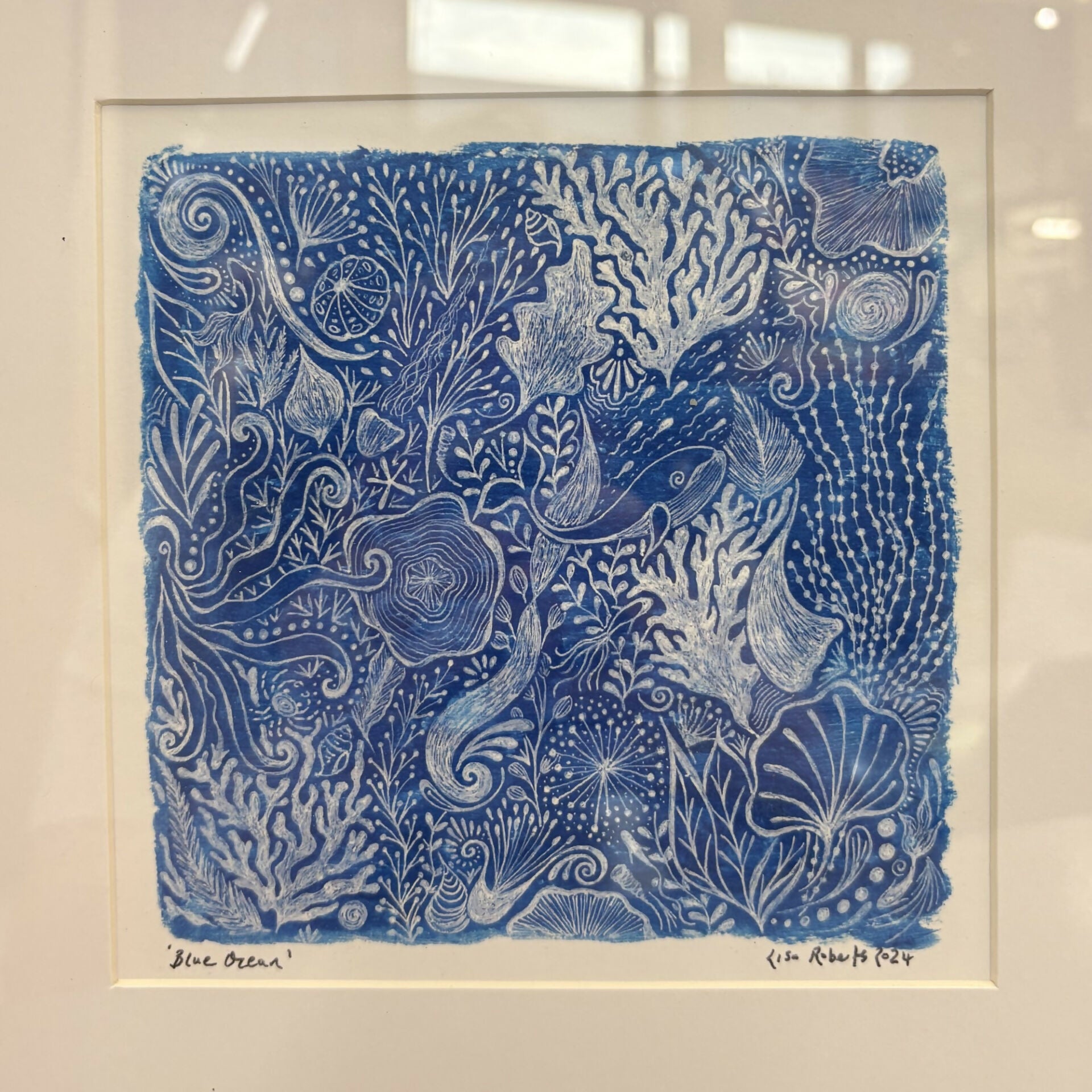 Blue Ocean - Print Taken From Original Artwork