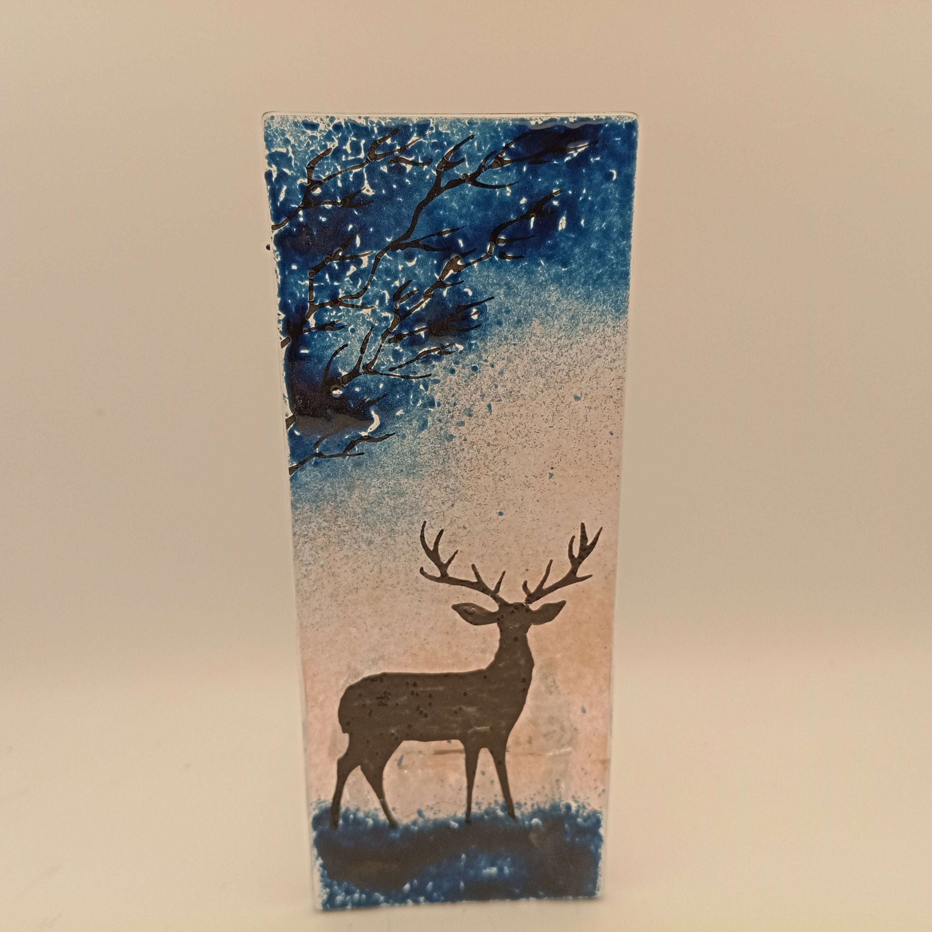 Silhouette Stag Tealight