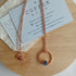 Seaglass Moon Necklace