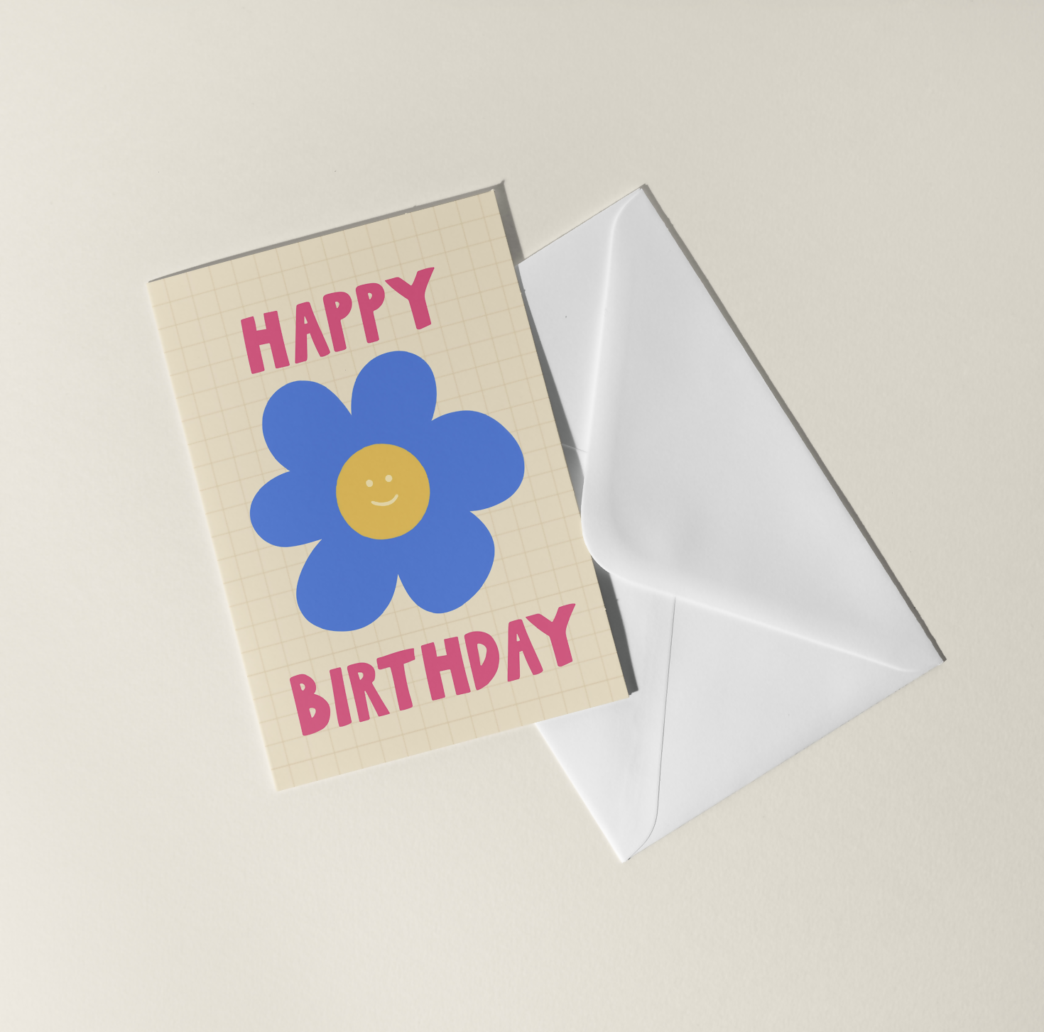 Happy Birthday Flower Card