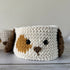 Crochet Puppy Basket