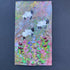 3 Sheep Oil Painting Mini Canvas Fridge Magnet