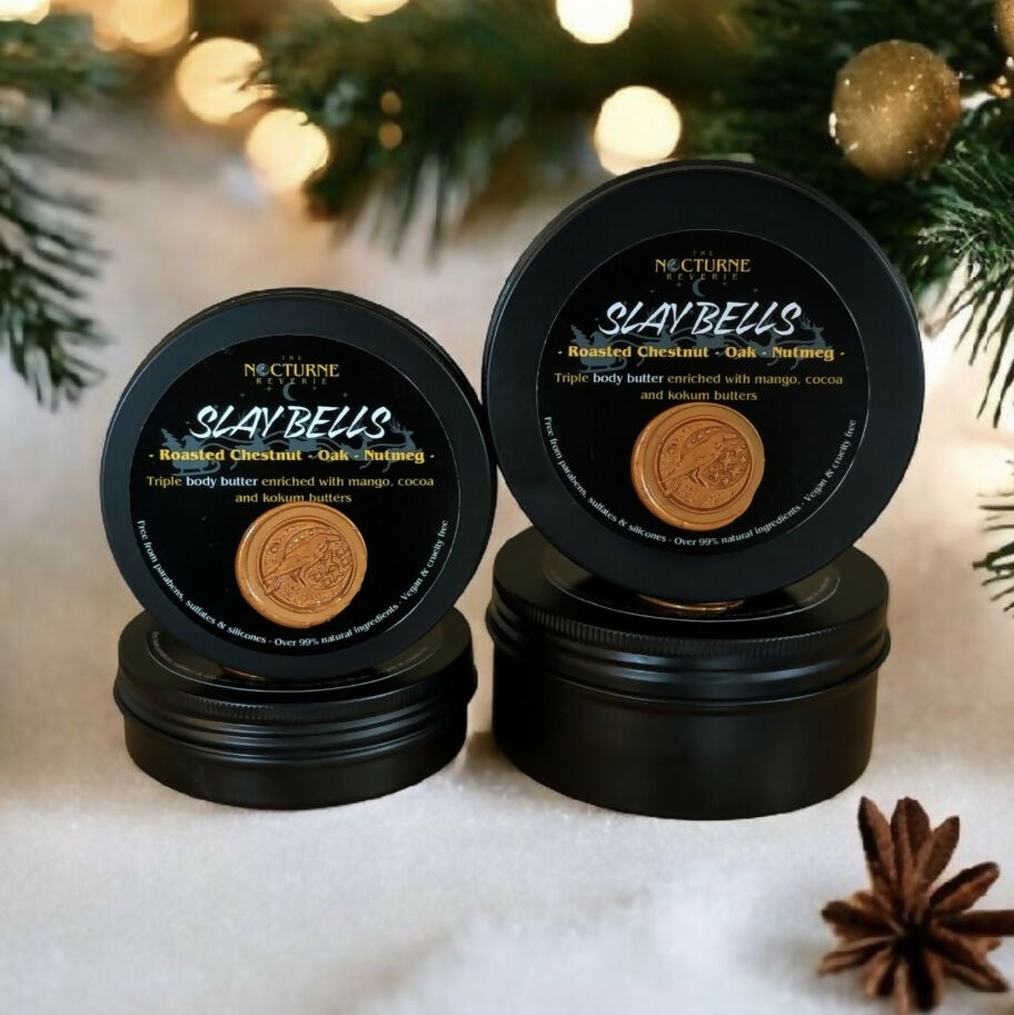 Roasted Chestnut, Brown Sugar, Oak & Nutmeg - Triple Body Butter