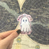 Nothing Can Stop Me Motivational Ghost Holographic Vinyl Sticker