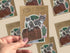Tabby Cat Stickers - Die Cut Stickers Pack of 3