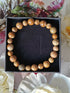 Picture Jasper Crystal Bead Bracelet