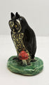 Ceeamic Stygian owl sculpture- Jonny