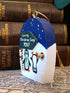 Handmade Wooden Penguin Ornament – "Loving Christmas Crazy YOU!" Funny Tree Decoration & Cute Holiday Gift