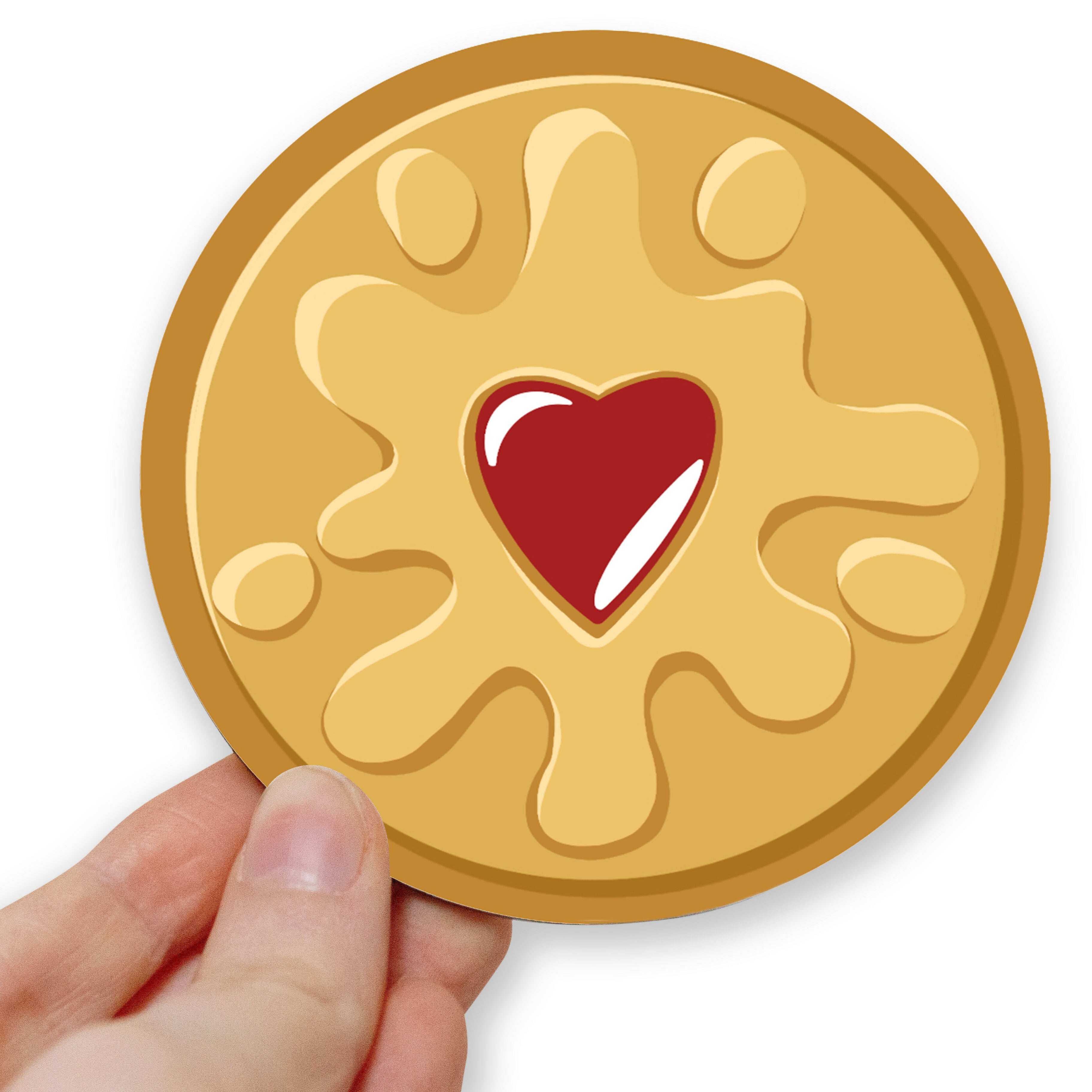 Jammie Biscuit Circle Coaster