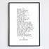They Told Us Love Should Be A Rollercoaster Poem Print
