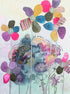 'Colours to Make You Smile' Original Mixed Media Painting