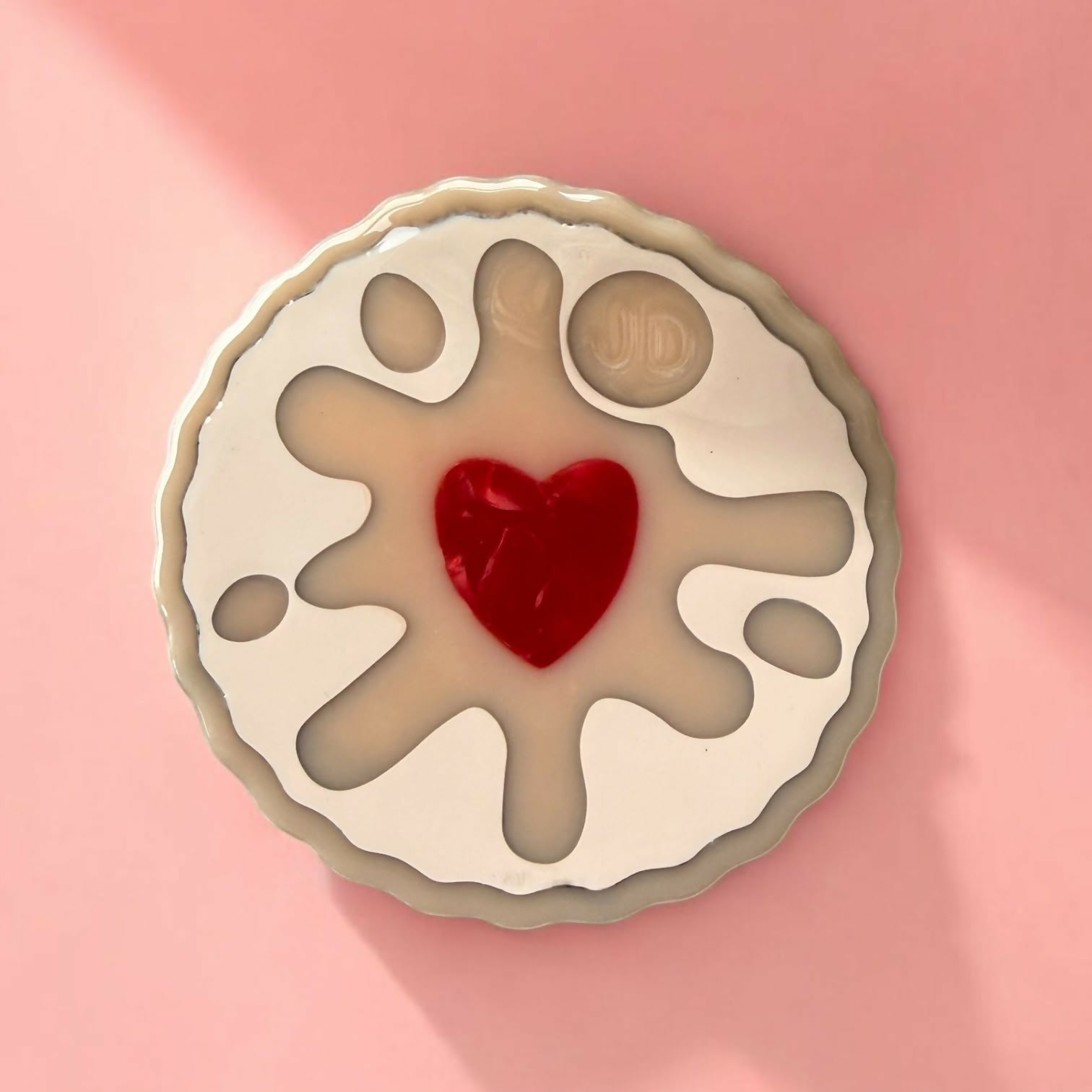 Jammy Dodger Biscuit - Hair Claw