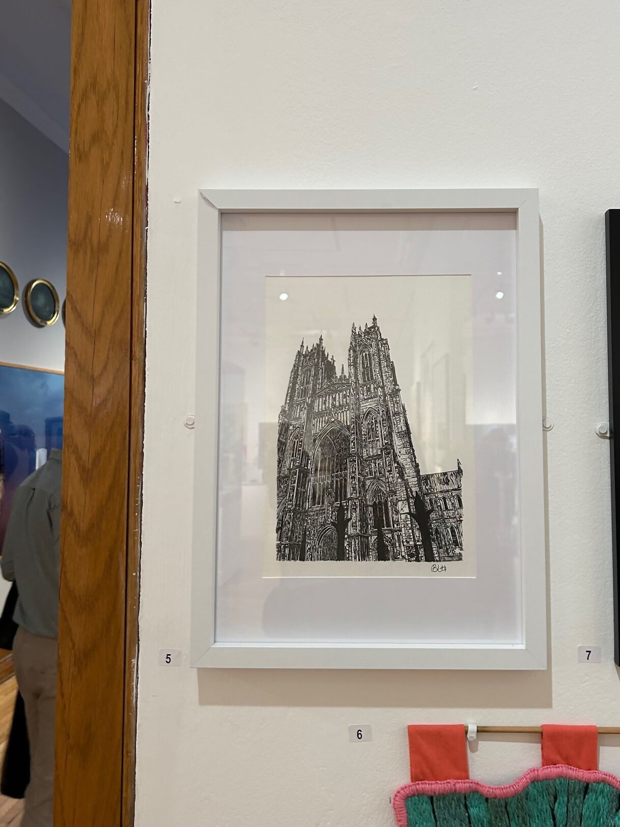 Beverley Minster Original Framed Drawing