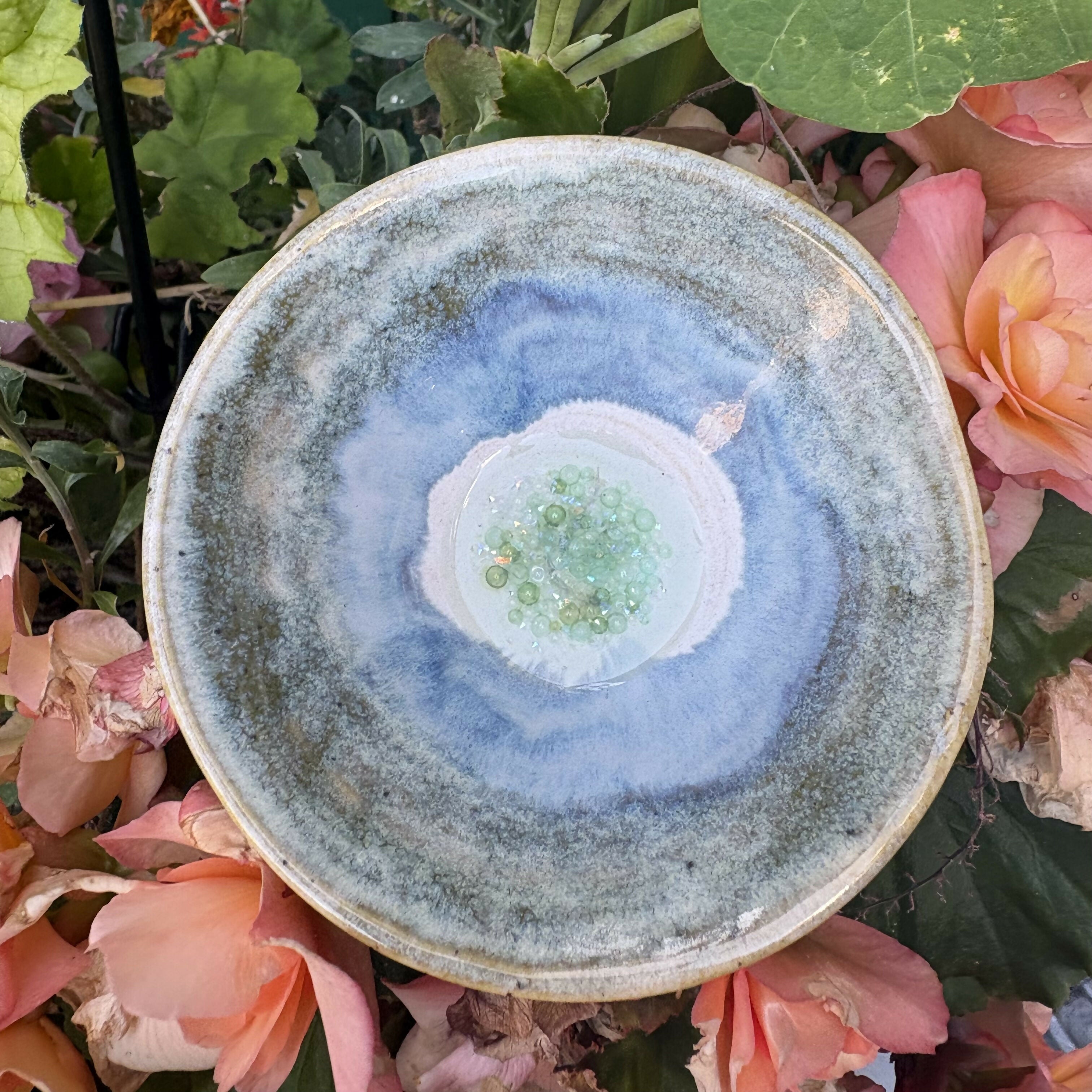 Green and Blue Sparkling Bowl