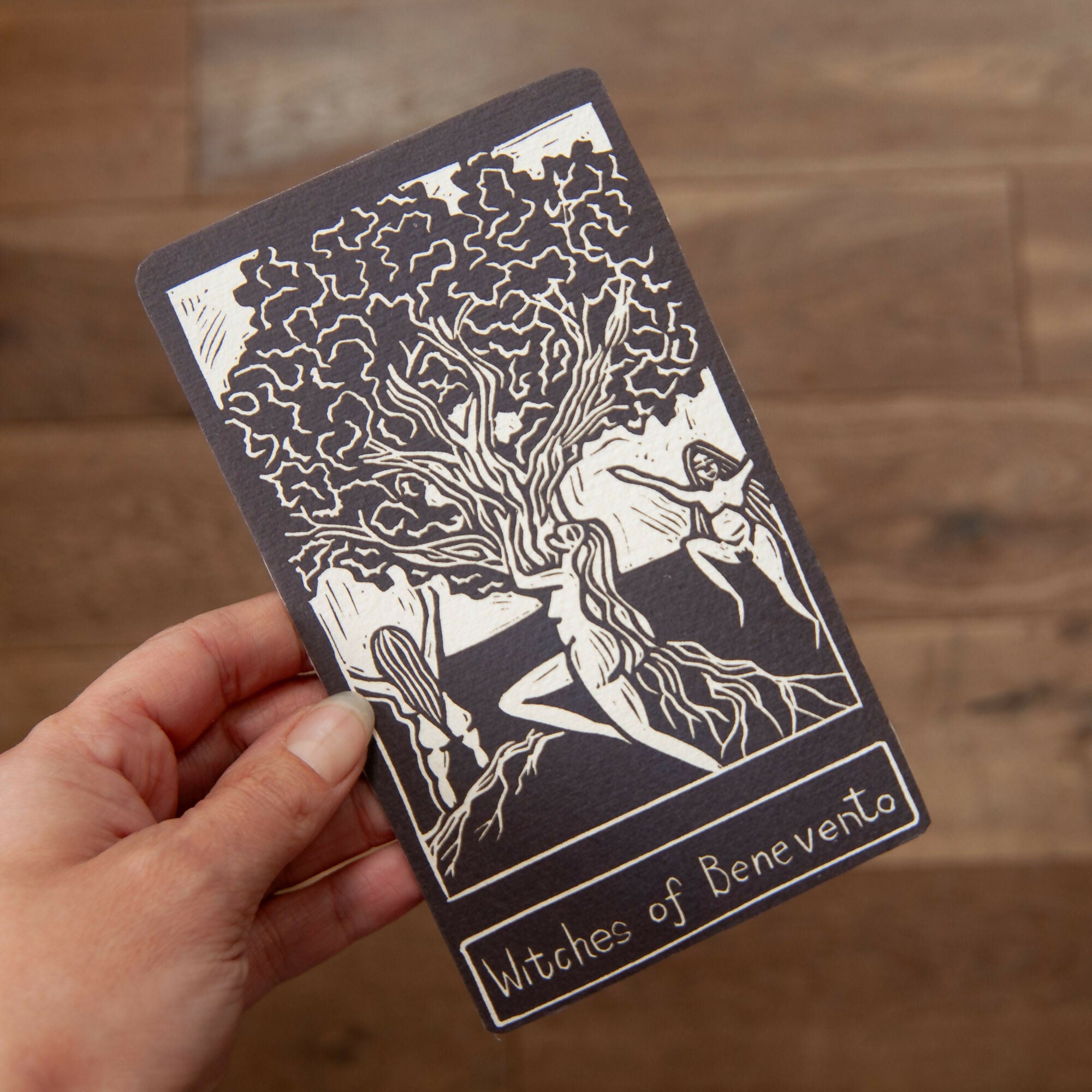 THE WITCHES OF BENEVENTO GODDESS ALTAR CARD