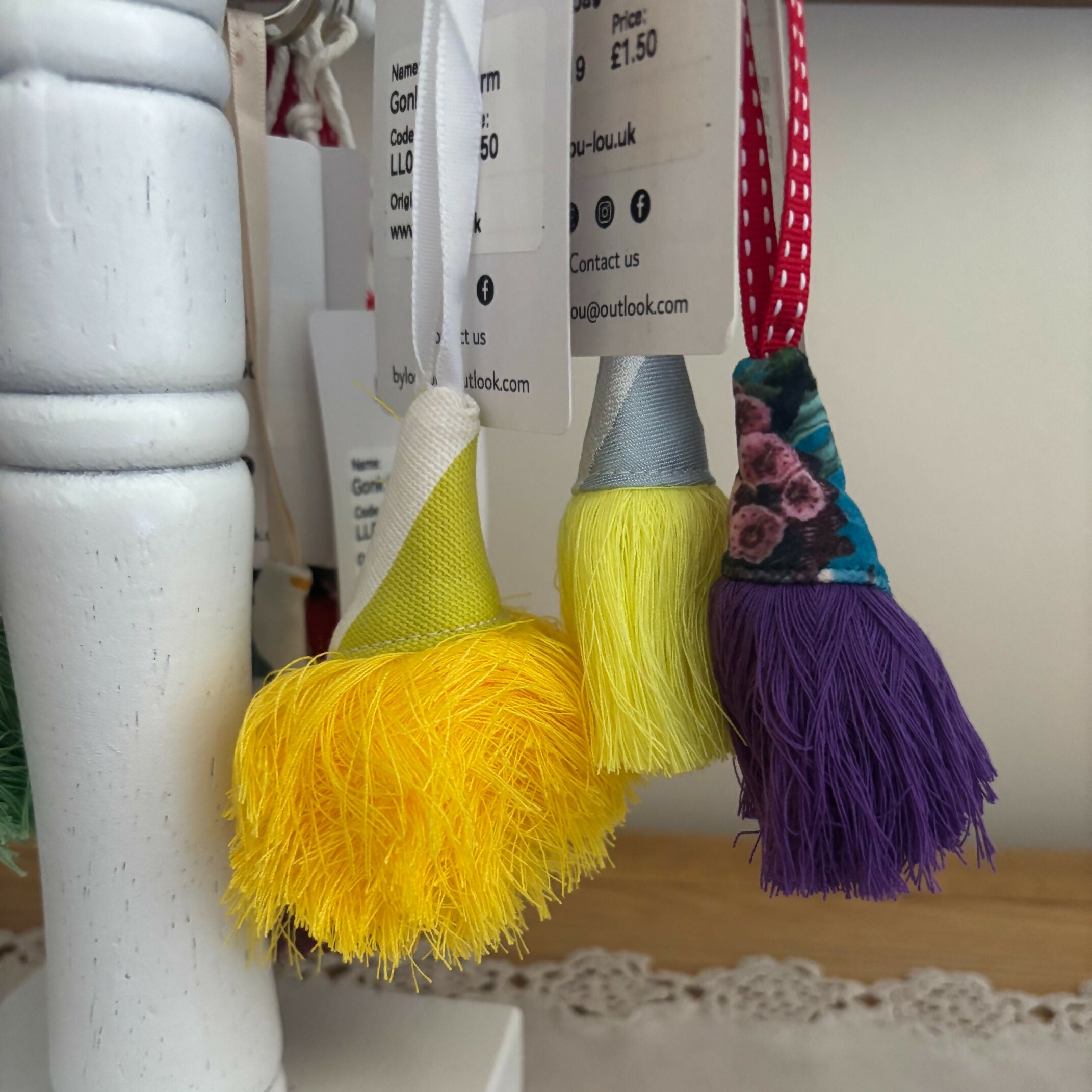 Unique Gonk Bag Charm Keyring