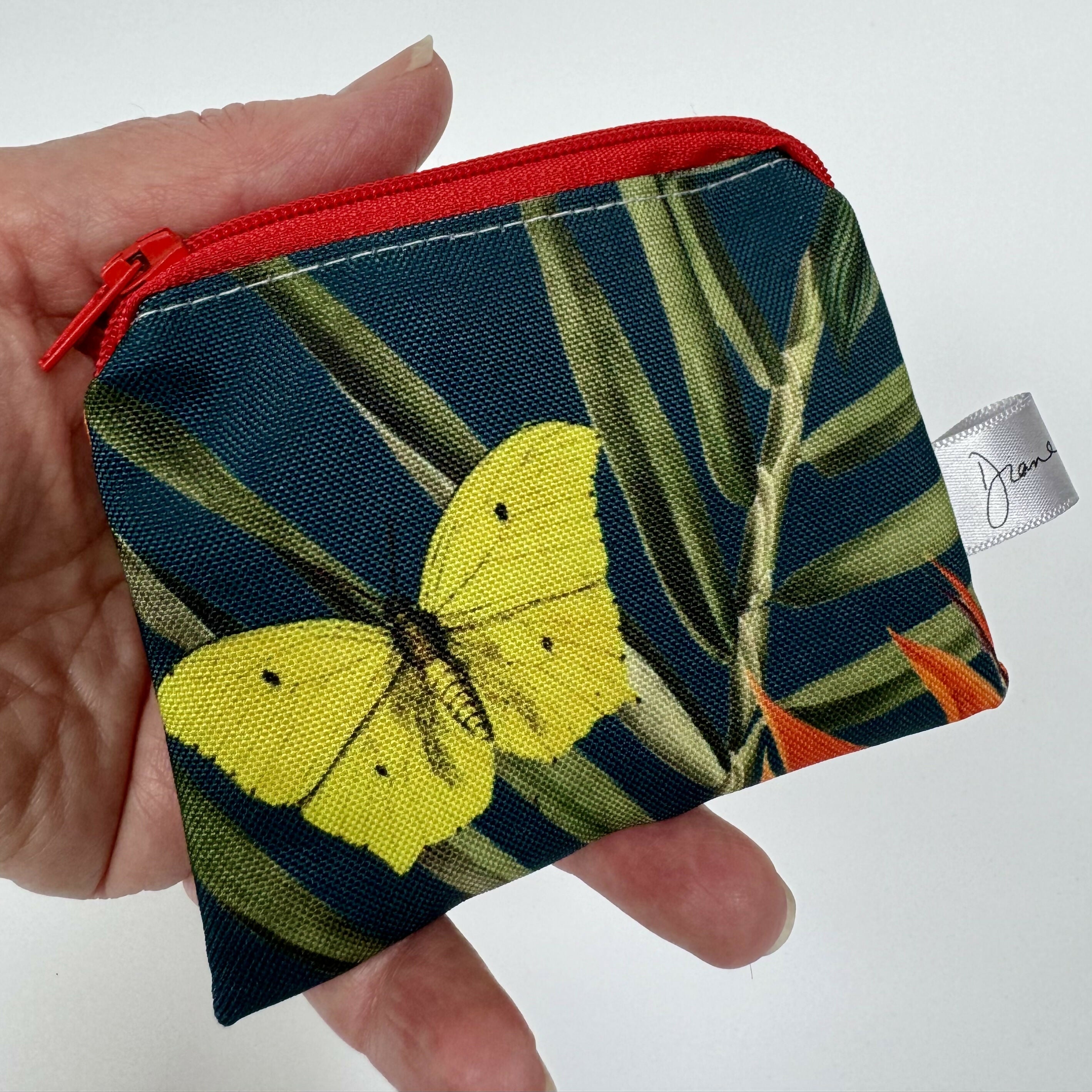 Small Coin Purse - Tropic Butterfly