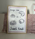 A2 Framed Sweet Treat Print