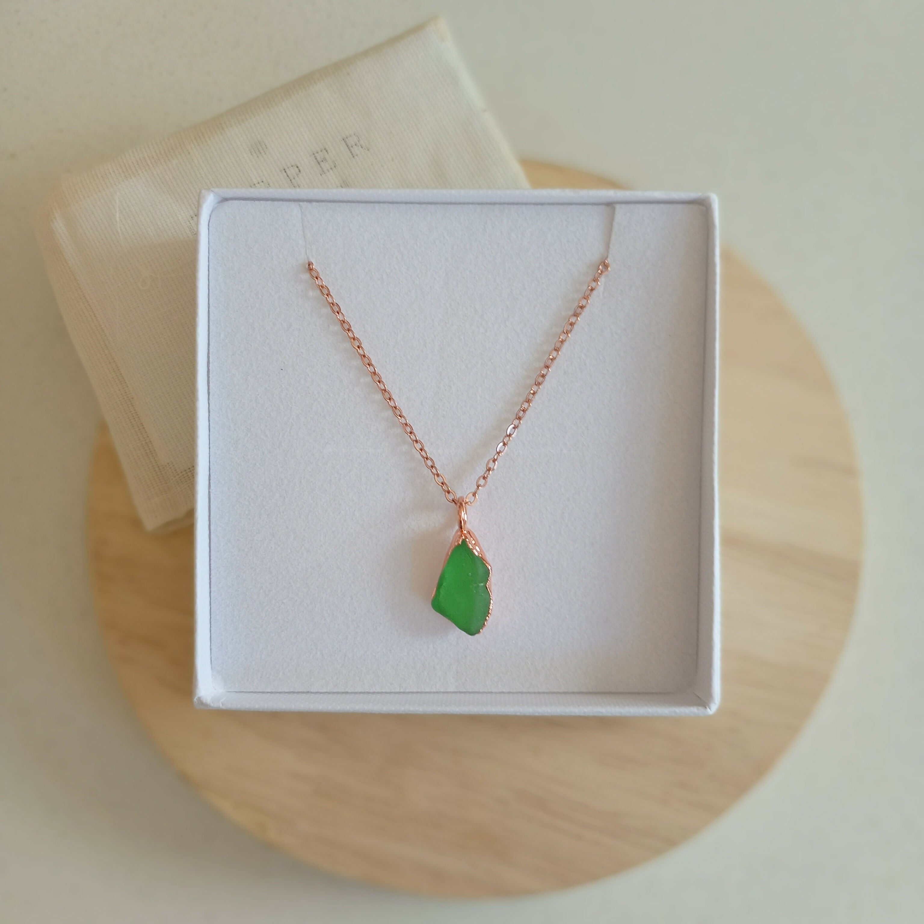 Seaglass Drop Necklace