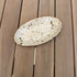 Oval ceramic nibbles dish