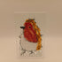 Fused Glass Robin Tealight