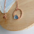 Seaglass Moon Necklace