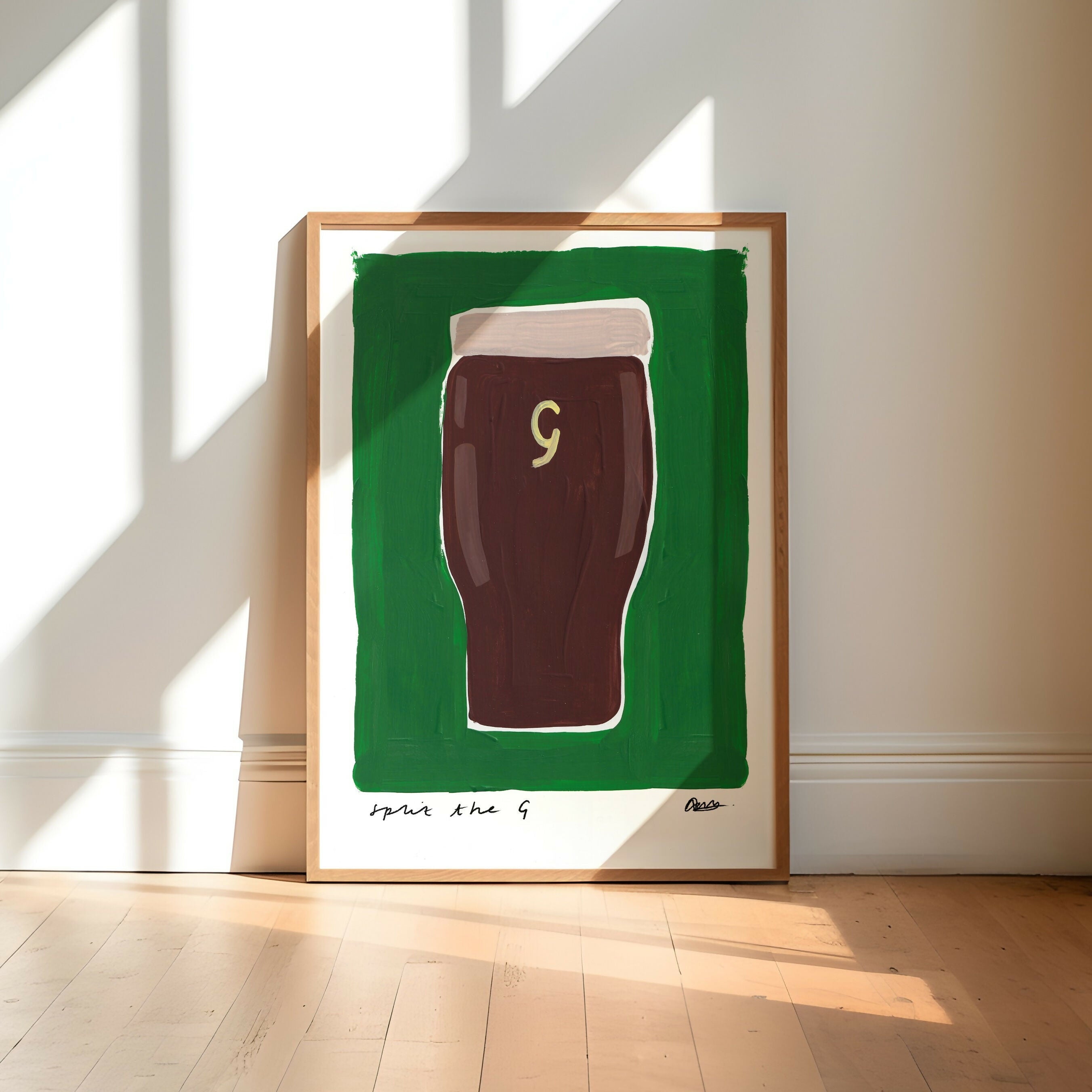 Split the G Art Print