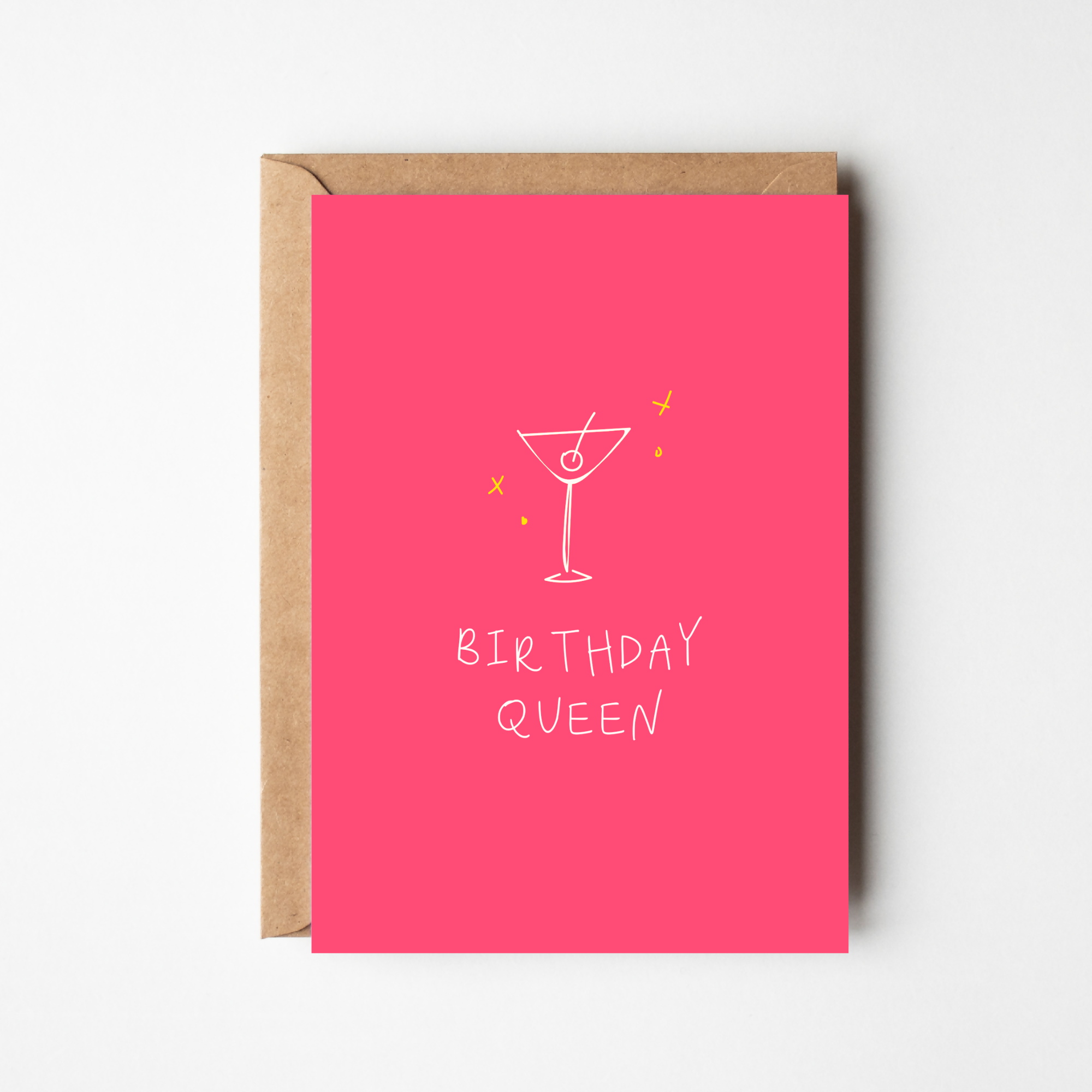 BIRTHDAY QUEEN GREETINGS CARD