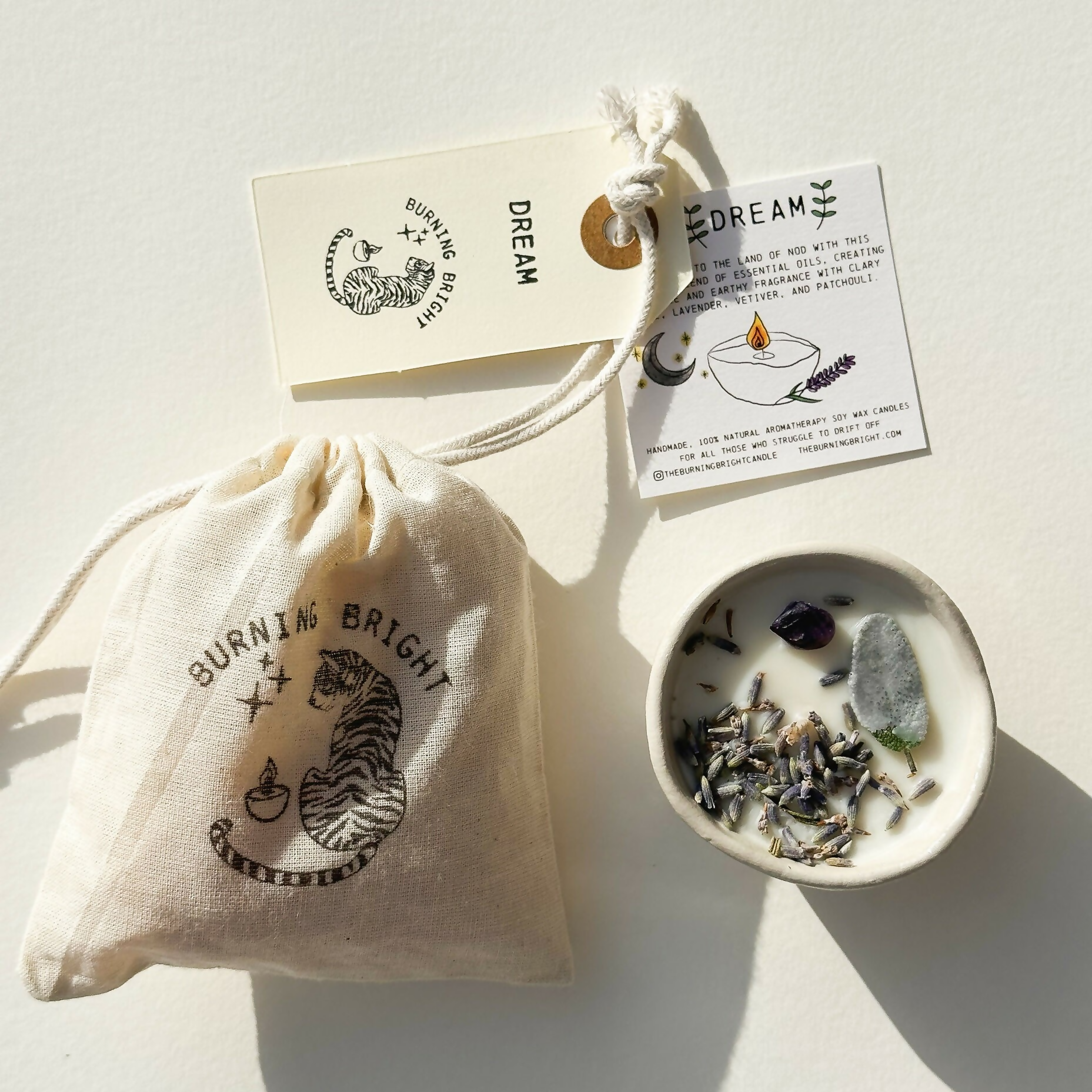 Dream Pinch Pot Aromatherapy Candle