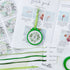 Personalised Letter Wreath Cross Stitch Kit