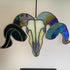 Stained Glass Sheep Skull