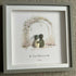 Just Married Wedding Arch Couple 2024 - Square Large