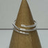 Sterling silver wrap ring
