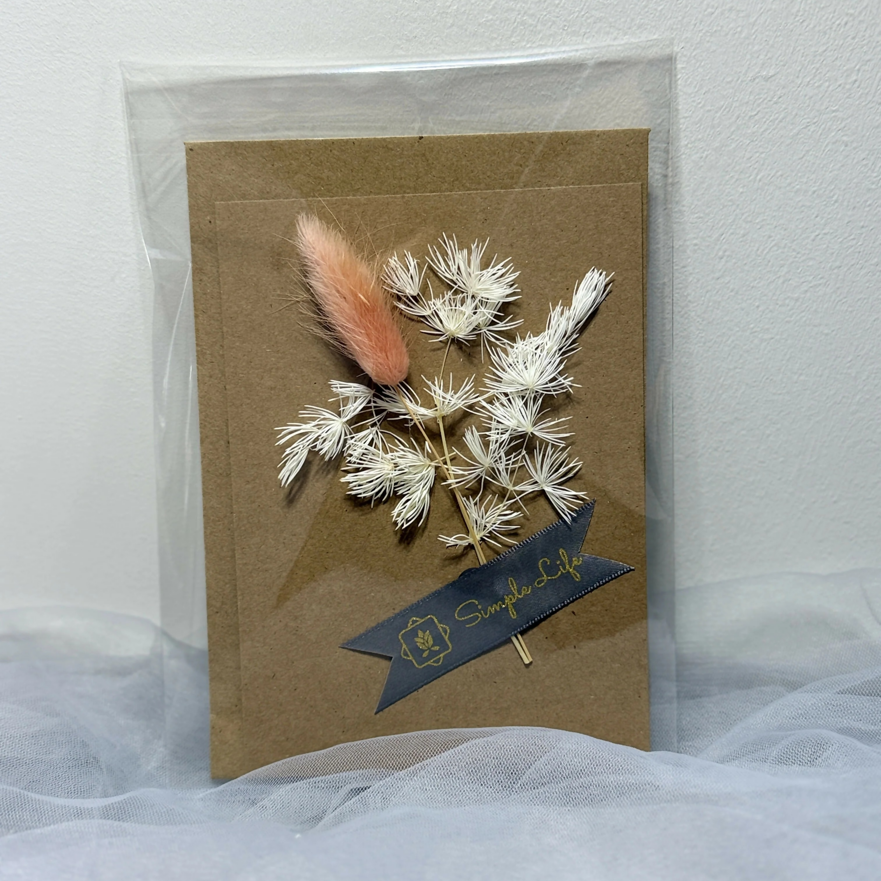Preserved Flower Greeting Card