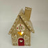 CHARMING CERAMIC GINGERBREAD TEA LIGHT HOUSE