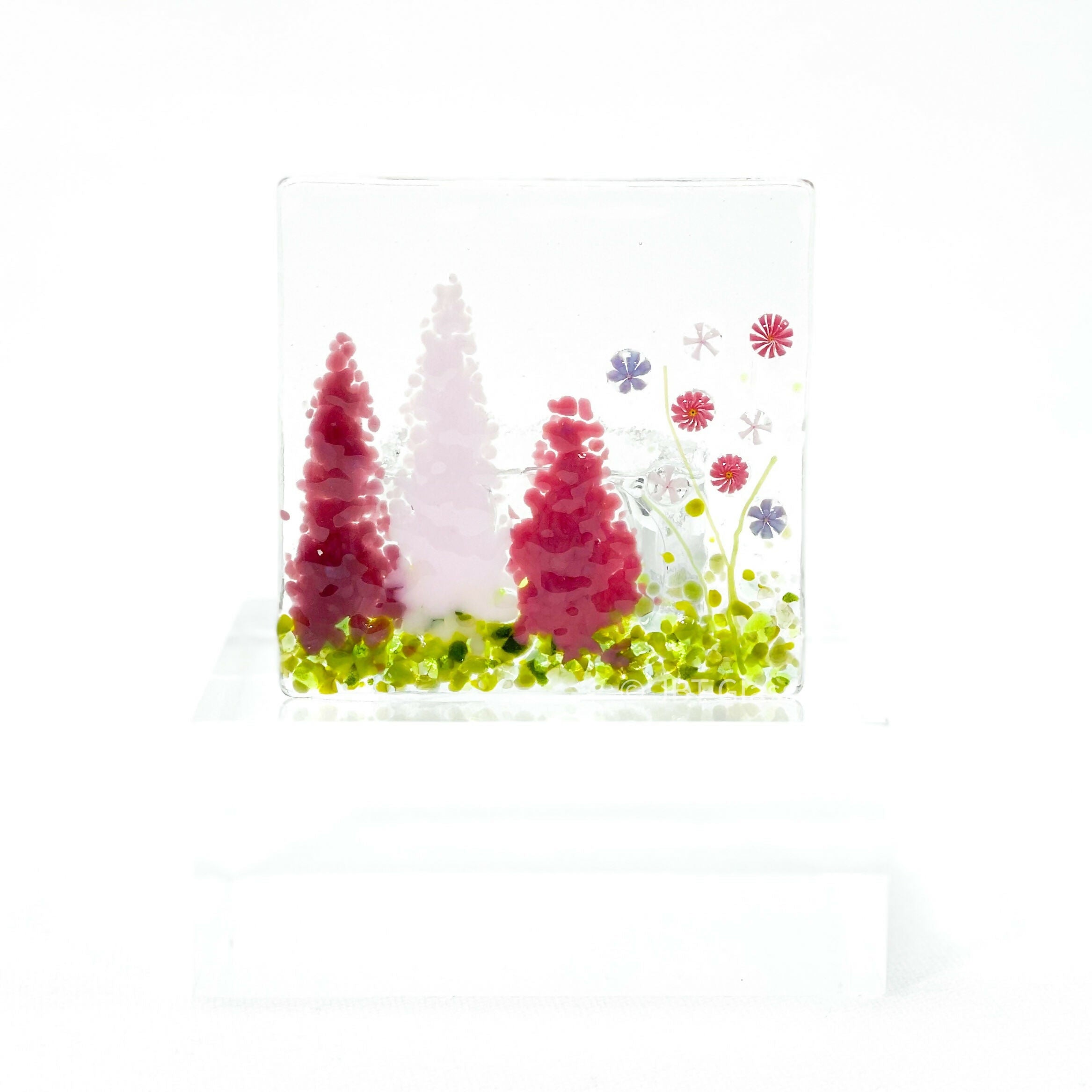 Small Delphinium Tealight