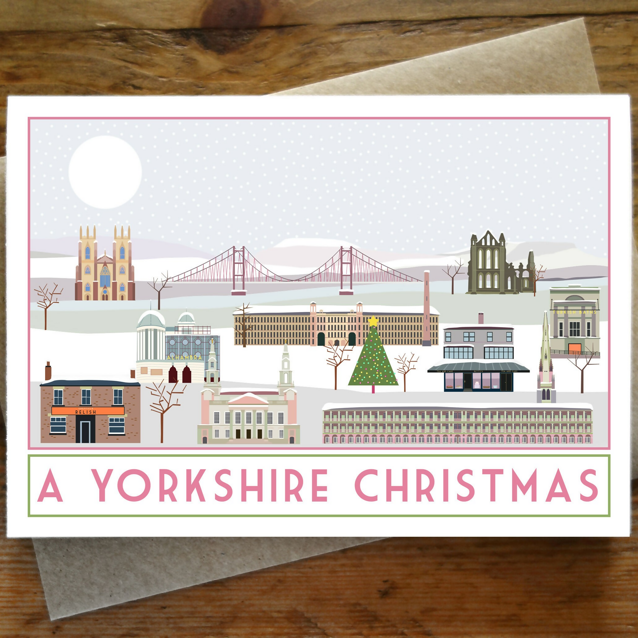 Yorkshire Christmas Card