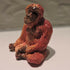 Ceramic orangutan sculpture