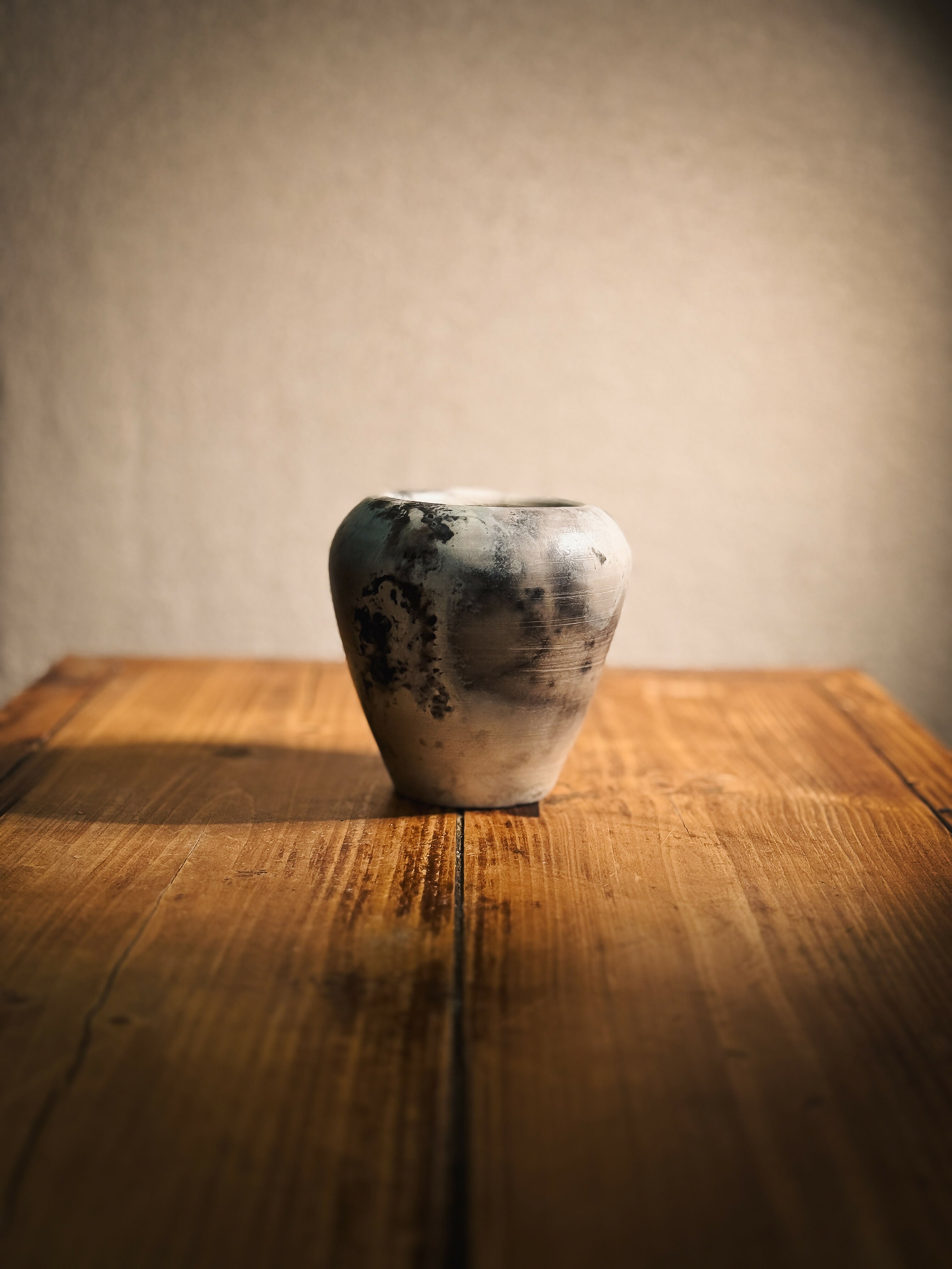 Handmade Medium Cone Pit Fired Vessel
