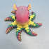 3D Printed LARGE: Articulated Sensory Fidget Animals friends Flapjack (Orange) (Teal/pink/yellow) & (White) 18cm