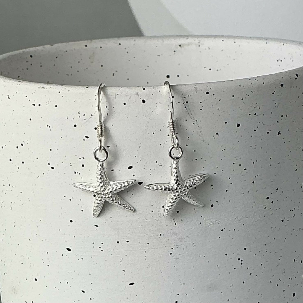 Sterling silver charm drop earrings available- various