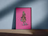Barbie Girl Fashion Figure Illustration Print A3