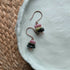 Watermelon Tourmaline & Copper Dangle Earrings